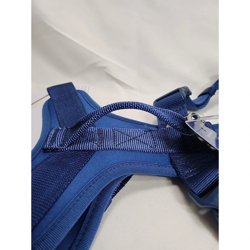 Top Paw Neoprene ROYAL BLUE Adjustable Harness Large ~ New! ~ Great For Pullers!